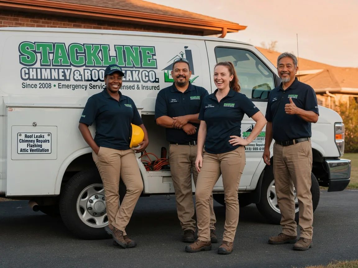 Chimney flashing repair company in Porterville, MS